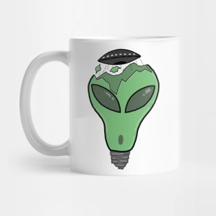 Alien Lightbulb Mug